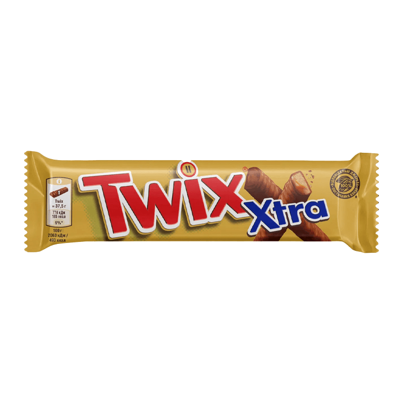 Батончик Twix Xtra Печиво і Карамель у Молочному Шоколаді 75g - Retromagaz