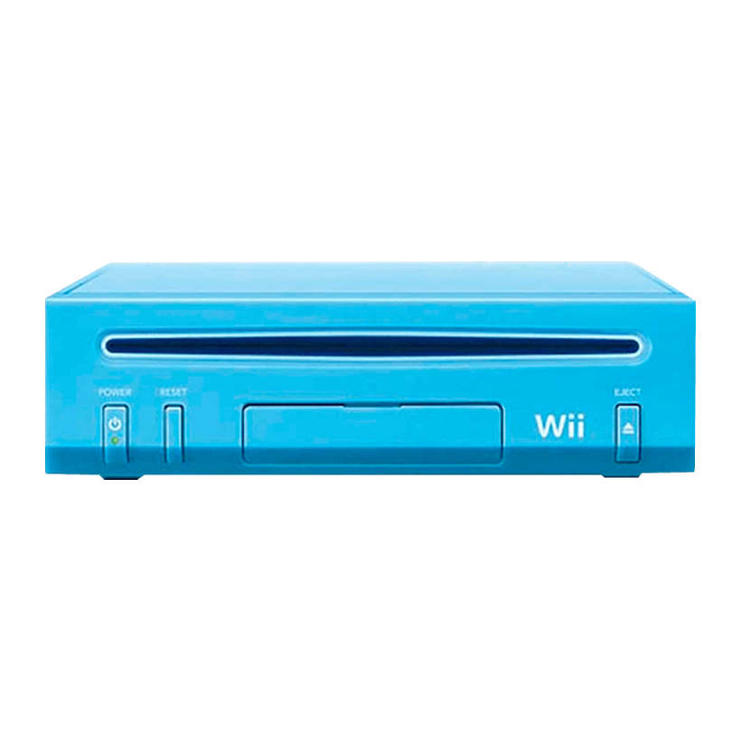 Консоль Nintendo Wii Family Edition RVL-101 Limited Edition Europe 512MB Blue Без Геймпада Б/У - Retromagaz