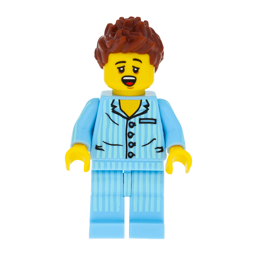 Фигурка Lego Series 6 Sleepyhead Collectible Minifigures col06-3 col083 Б/У - Retromagaz