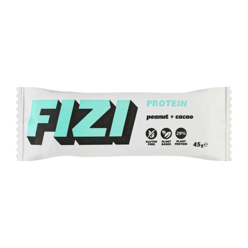 Батончик Fizi Протеїновий Protein Peanut & Cacao 45g - Retromagaz