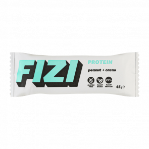 Батончик Fizi Протеиновый Protein Peanut & Cacao 45g - Retromagaz