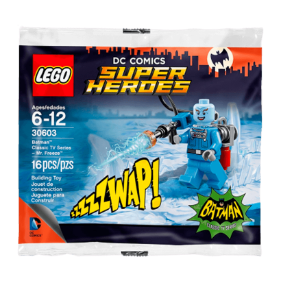 Фигурка Lego Super Heroes DC Batman Classic TV Series - Mr. Freeze polybag 30603 Новое - Retromagaz