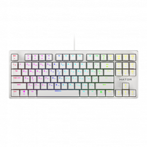 Клавіатура Дротовий Hator Rockfall EVO TKL (HTK-631) Kailh Optical White 1.7m Новий Клавіатура Дротовий Hator Rockfall EVO TKL (HTK-631) Kailh Optical White 1.7m Новий - Retromagaz