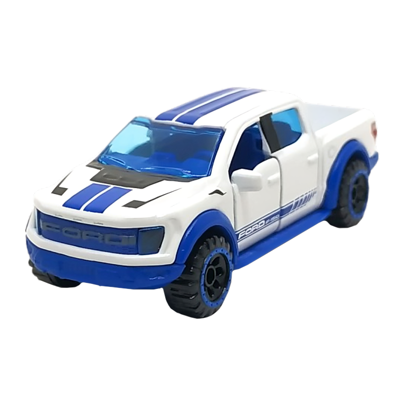 Машинка Premium Majorette Ford F-150 Raptor Bright Trace 1:58 201H-2 White - Retromagaz