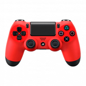 Геймпад Бездротовий Sony PlayStation 4 DualShock 4 Version 1 Magma Red Б/У Відмінний - Retromagaz