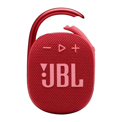 Портативная Колонка JBL Clip 4 Red - Retromagaz