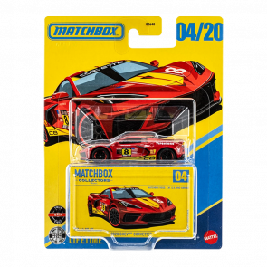 Машинка Premium Matchbox 2020 Chevy Corvette Collectors 1:64 JMX02 Red - Retromagaz