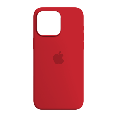 Чехол Силиконовый RMC Apple iPhone 15 Pro Max Red - Retromagaz
