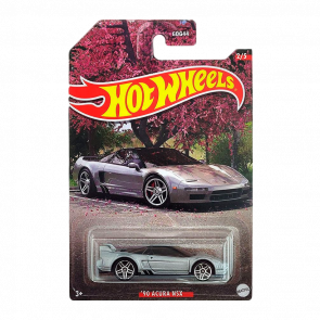Тематическая Машинка Hot Wheels '90 Acura NSX Japanese Classics 1:64 HLK18 Silver