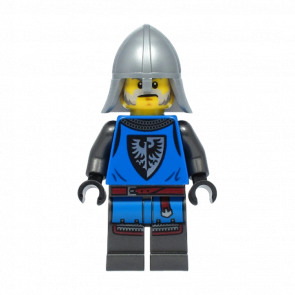 Фігурка Lego Black Falcons Male Pearl Dark Grey Castle cas554 Б/У - Retromagaz