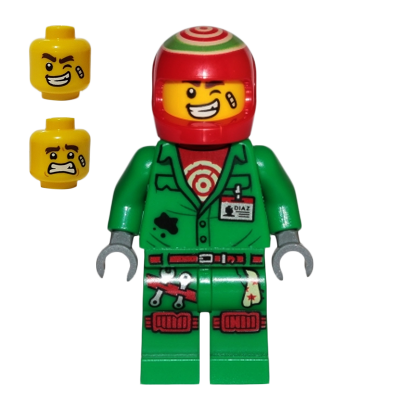 Фігурка Lego Douglas Elton El Fuego Adventure Hidden Side hs041 1 Б/У - Retromagaz