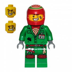Фигурка Lego Douglas Elton El Fuego Adventure Hidden Side hs041 1 Б/У
