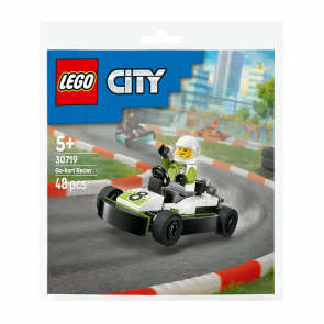 Конструктор Lego Гонщик на Картинге City 30719 Новый - Retromagaz