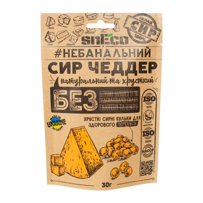 Сыр Сушеный SnEco Чеддер - Retromagaz