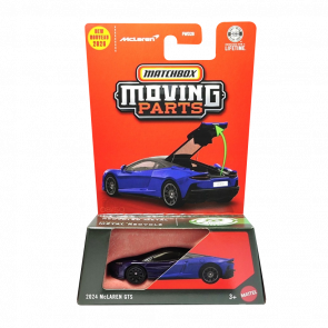 Тематическая Машинка Matchbox 2024 McLaren GTS Moving Parts 1:64 JHV28 Purple - Retromagaz