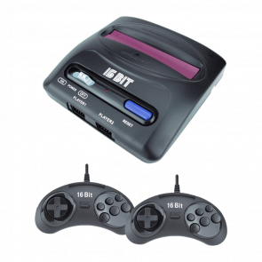 Консоль RMC Sega Magistr Drive 2 + 252 Встроенных Игр Black