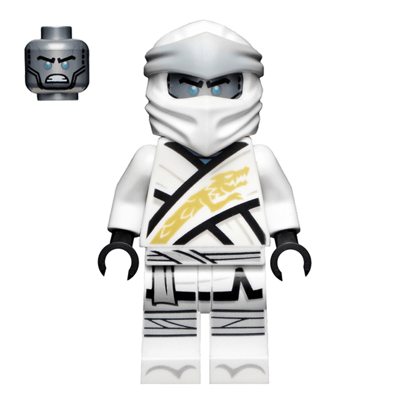 Фігурка Lego Ninja Zane Legacy Ninjago njo0713 1 Б/У - Retromagaz