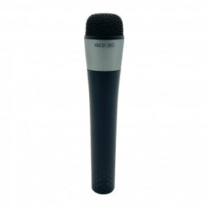 Микрофон Беспроводной Microsoft Xbox 360 1380 Wireless Microphone White Black Б/У - Retromagaz
