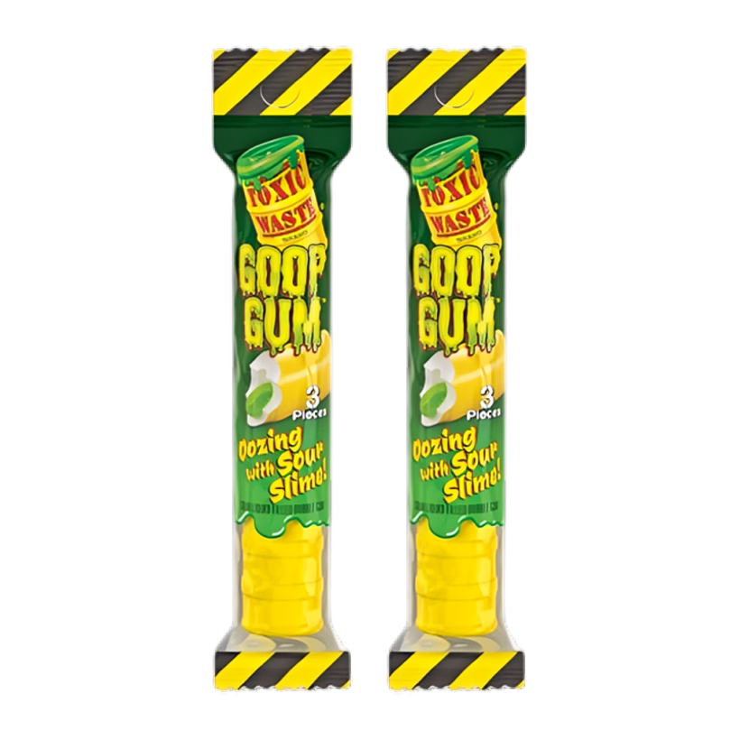 Набір Жувальна Гумка 2шт Toxic Waste 2шт Toxic Waste Goop Gum 44g - Retromagaz