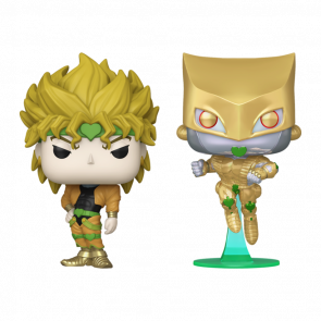 Пак Фигурок FUNKO POP! Дио Невероятные Приключения ДжоДжо Dio & The World JoJo’s Bizarre Adventure 124mm 91999 - Retromagaz