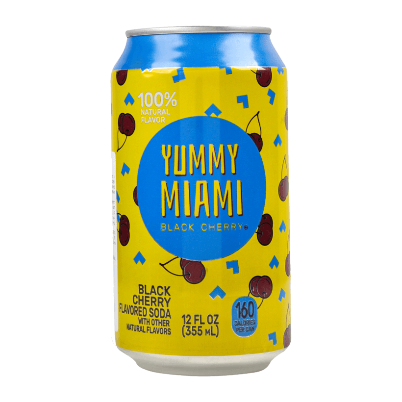 Напій Yummy Miami Black Cherry 355ml - Retromagaz