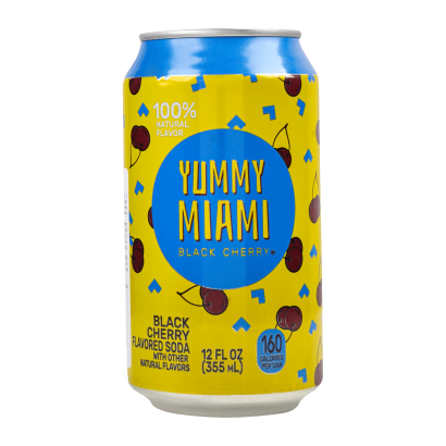 Напиток Yummy Miami Black Cherry 355ml - Retromagaz