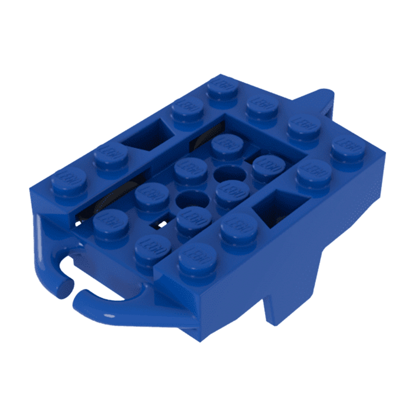 Для Поїзда Lego Основа Roller Coaster Car 4 x 5 26021c01 6231937 24869 6135290 Blue Б/У - Retromagaz