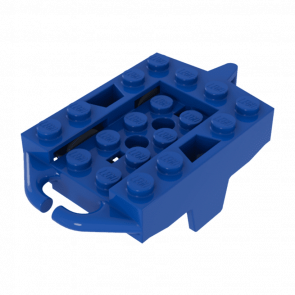 Для Поезда Lego Основа 4 x 5 Roller Coaster Car 26021c01 6231937 24869 6135290 Blue 1шт Б/У Хороший - Retromagaz