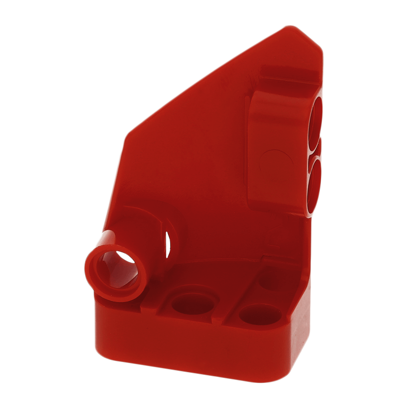 Technic 4шт Lego Панель Скошена #2 Small Smooth Short Side B 87086 4558873 6138746 Red Б/У - Retromagaz