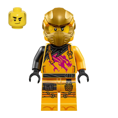 Фигурка Lego Ninja Arin Shirt Magenta Dragon Head Wrap Ninjago njo0921 Б/У - Retromagaz