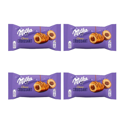 Набір Круасан 4шт Milka Choco Croissant 50g - Retromagaz