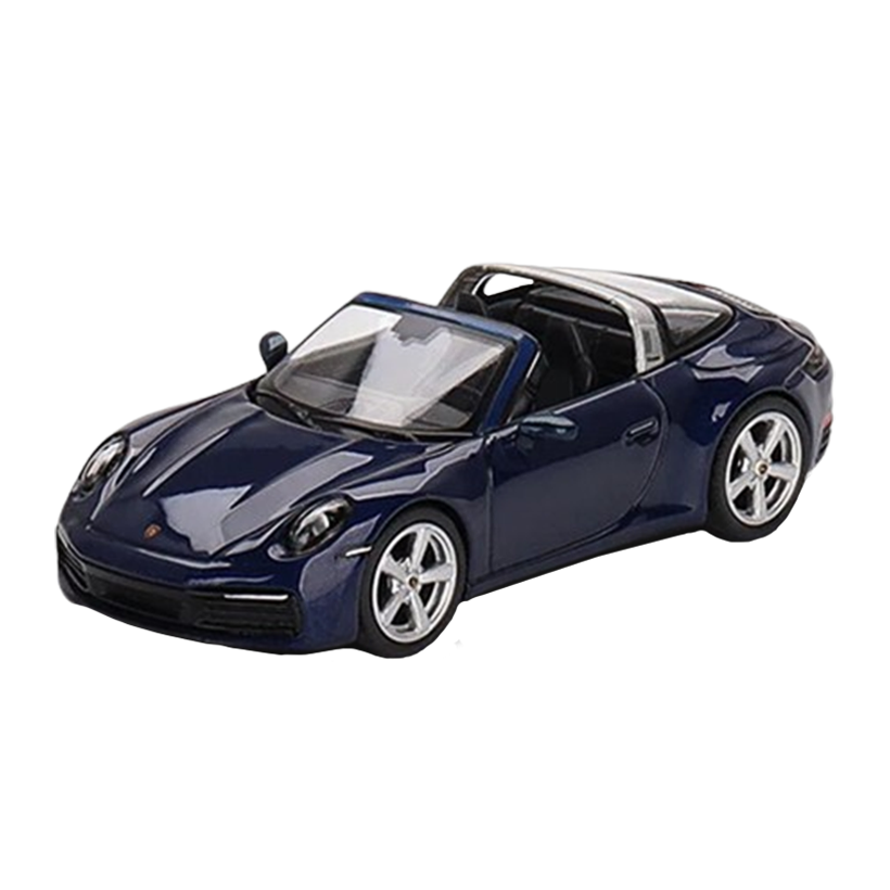 Машинка Premium MINI GT Porsche Porsche 911 Targa 4S 1:64 Blue - Retromagaz
