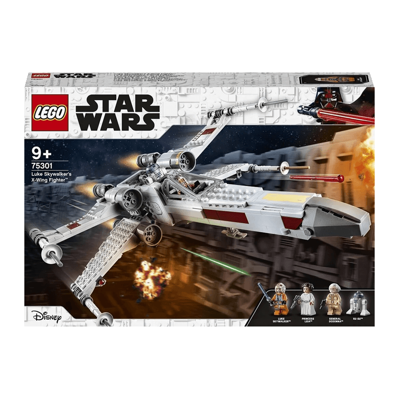 Конструктор Lego Истребитель X-wing Люка Скайвокера Star Wars 75301 Новый - Retromagaz