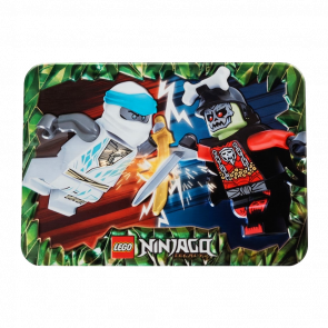 Конструктор Lego Фігурка Zane vs. Bone King Metal Box Ninjago 112402 njo0889 njo0749 Новий - Retromagaz