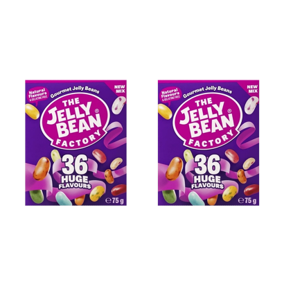 Набор Конфеты 2шт Jelly Beans Бобы 36 Вкусов 75g - Retromagaz