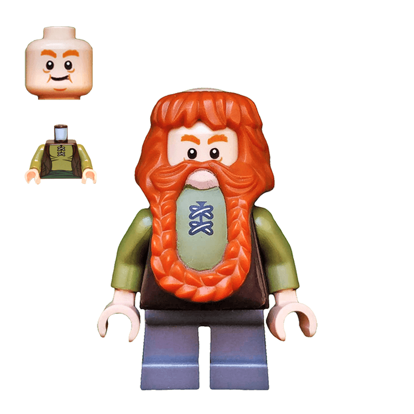 Фігурка Lego The Hobbit Bombur the Dwarf Films lor051 Б/У - Retromagaz