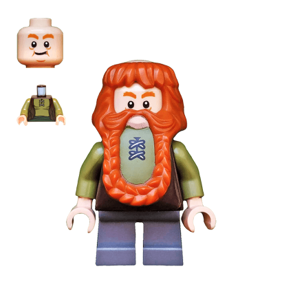 Фигурка Lego The Hobbit Bombur the Dwarf Films lor051 1 Б/У - Retromagaz