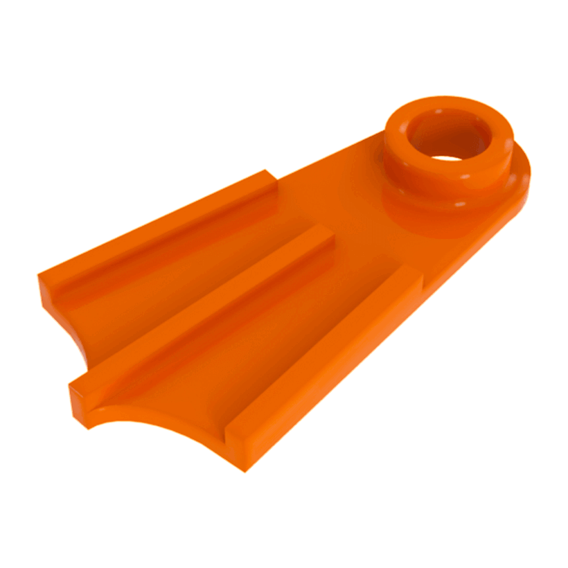 Спорт 20шт Lego Footgear Flipper 2599a 10190 88408 29161 4278006 6107179 6172939 Orange Б/У - Retromagaz