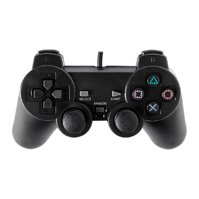 Геймпад Проводной RMC PlayStation 2 в Ассортименте 1.5m Б/У - Retromagaz