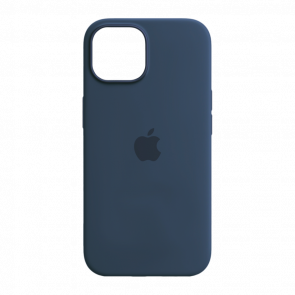 Чехол Силиконовый RMC Apple iPhone 15 Storm Blue - Retromagaz