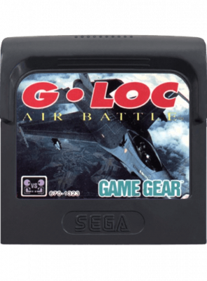 Игра Sega Game Gear G-LOC: Air Battle Английская Версия Только Картридж Б/У Хороший - Retromagaz