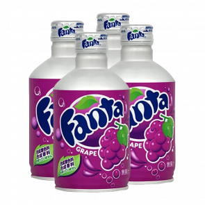 Набір Напій 4шт Fanta Grape (Japan) 300ml - Retromagaz