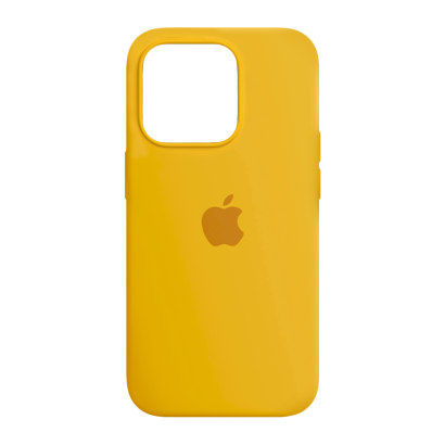 Чехол Силиконовый RMC Apple iPhone 14 Pro Canary Yellow - Retromagaz