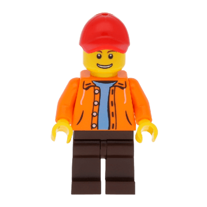 Фигурка Lego 973pb0906 Ferris Wheel Operator City People twn237 Б/У - Retromagaz