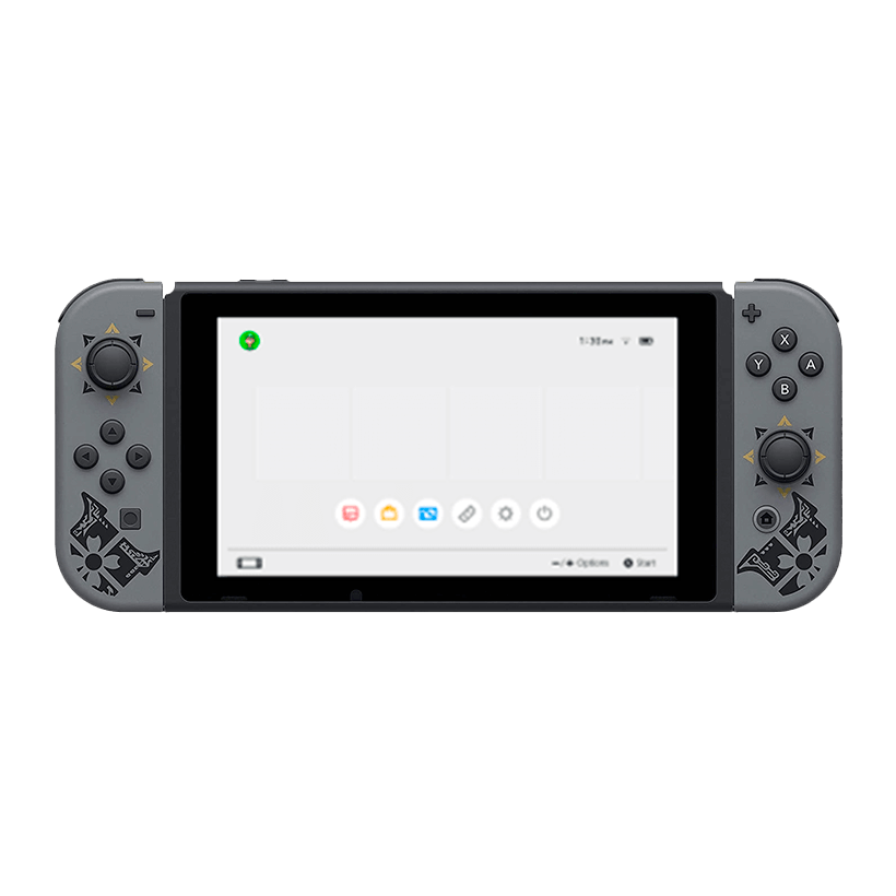 Консоль Nintendo Switch HAC-001(-01) V2 Monster Hunter Rise Limited Edition 32GB Grey Б/У - Retromagaz