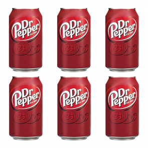 Набір Напій Dr Pepper Regular 330ml 6шт - Retromagaz