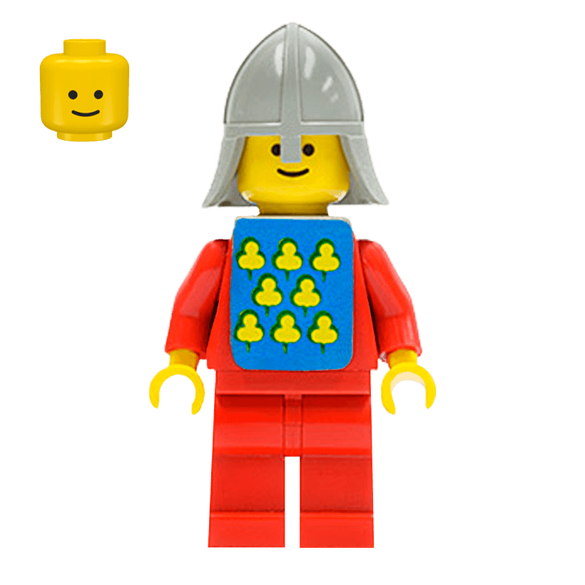 Фігурка Lego Classic Knight Red Castle cas088s Б/У - Retromagaz