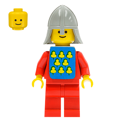 Фигурка Lego Knight Red Castle Classic cas088s Б/У - Retromagaz