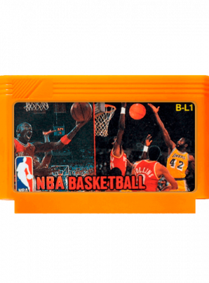 Игра RMC Famicom Dendy Tecmo NBA Basketball 90х Английская Версия Только Картридж Б/У
