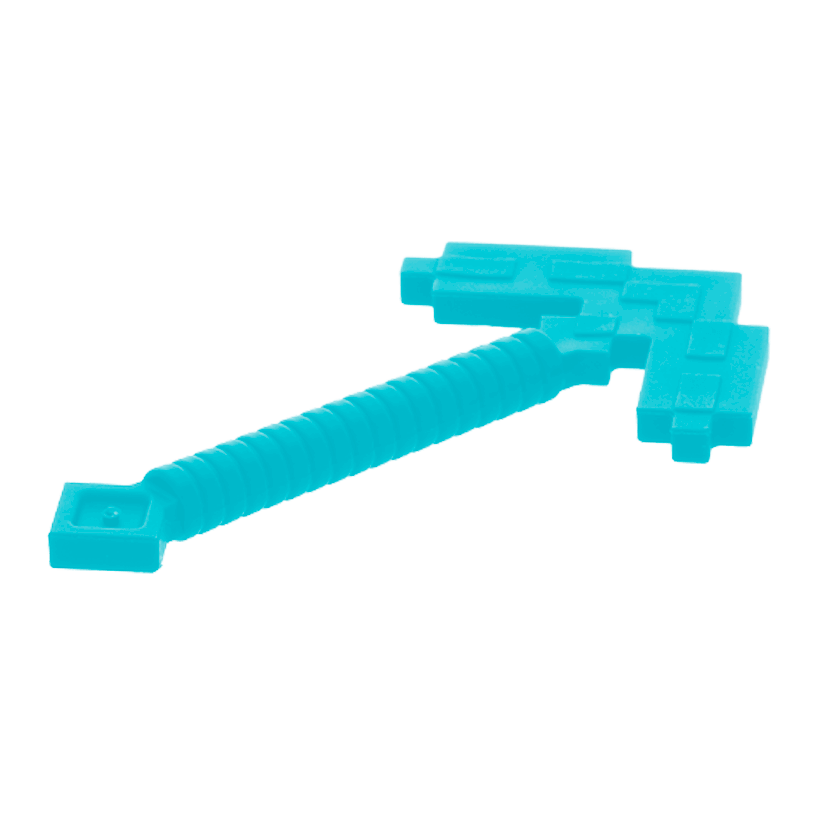 Зброя 2шт Lego Minecraft Pickaxe Pixelated 18789 6093629 Medium Azure Б/У - Retromagaz